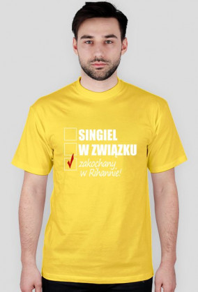 T-shirt ZAKOCHANY W RIHANNIE