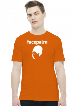 Koszulka facebook facepalm
