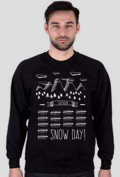 Bluza męska - SNOW DAY