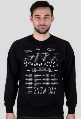 Bluza męska - SNOW DAY