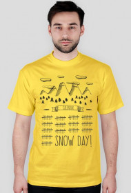 Koszulka męska - SNOW DAY (różne kolory!)