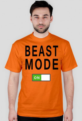 BEAST MODE ON Tshirt, koszulka na siłownię