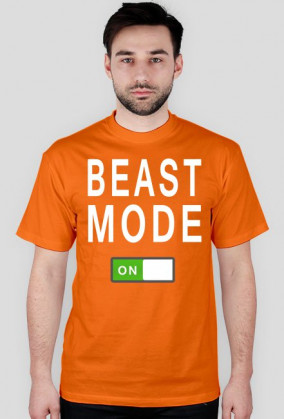 BEAST MODE ON Tshirt, koszulka na siłownię