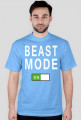 BEAST MODE ON Tshirt, koszulka na siłownię