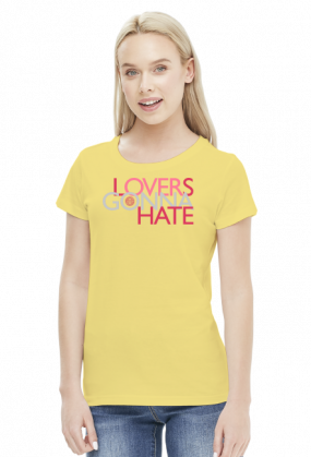 Lovers gonna hate (over) by Szymy.pl - damska