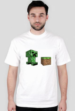 koszulka creeper vs. dirt