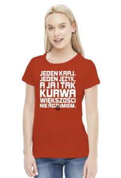 Jeden kraj (by Szymy.pl) - ciemna damska