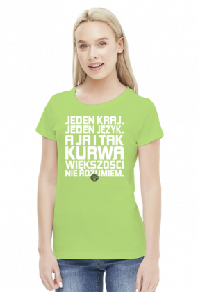 Jeden kraj (by Szymy.pl) - ciemna damska