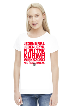 Jeden kraj (by Szymy.pl) - jasna damska