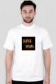 Super Mama - T-Shirt zwykły biały