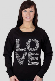 Bluza z dużym napisem LOVE