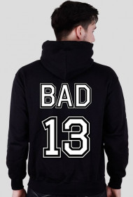 Bluza z napisem BAD 13
