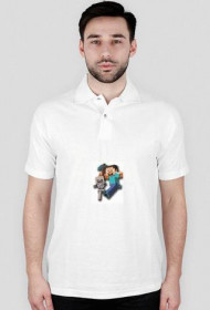 Koszulka Dziecięca "Szkielecik Minecraftowy