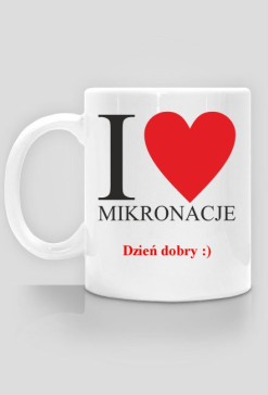 Kubek I Love Mikronacje (Dzień Dobry)