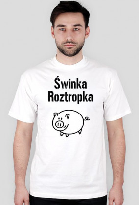 Koszulka męska od Świnki Roztropki!