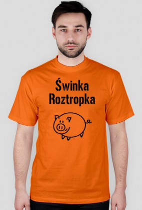 Koszulka męska od Świnki Roztropki!