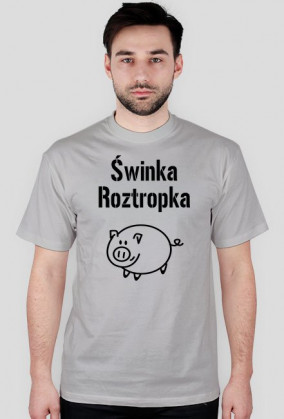 Koszulka męska od Świnki Roztropki!