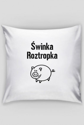 Poszewka na jasia od Świnki Roztropki!