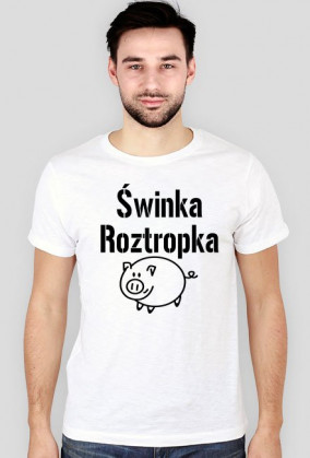 Koszulka męska od Świnki Roztropki!