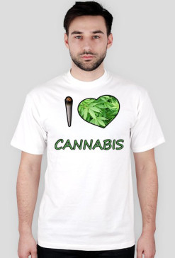 T-SHIRT I LOVE CANNABIS