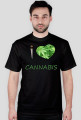 T-SHIRT I LOVE CANNABIS