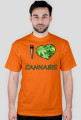 T-SHIRT I LOVE CANNABIS