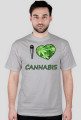 T-SHIRT I LOVE CANNABIS