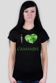 T-SHIRT - I LOVE CANNABIS