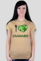 T-SHIRT - I LOVE CANNABIS