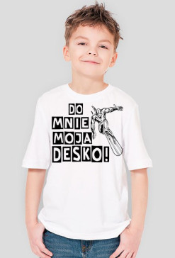 Do mnie moja desko - mała biała