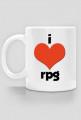 Kubek "i love rpg"