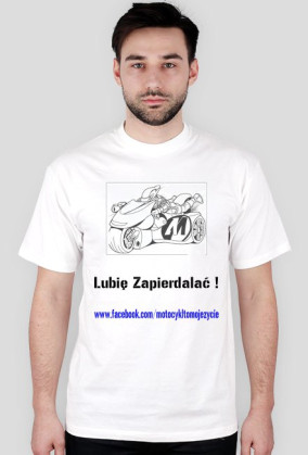 koszulka mtmż #Lubię Zapierdalać męska