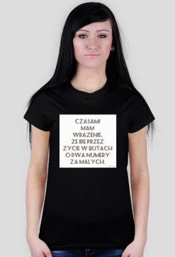 Za małe buty