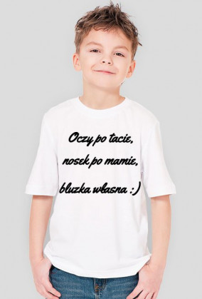 Koszulka - oczy po tacie