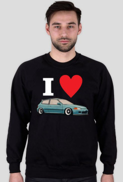 BLUZA I LOVE EG