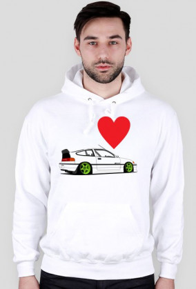 BLUZA KAPTUR I LOVE CRX