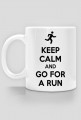 Kubek dla biegacza. Keep Calm.