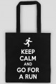 Torba biegowa. Ceep Calm.