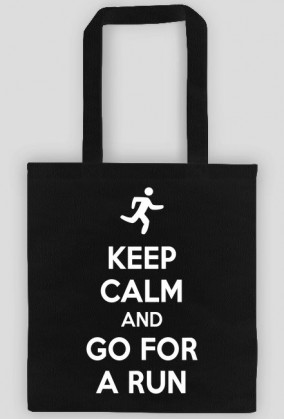 Torba biegowa. Ceep Calm.