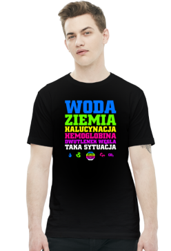 Woda Ziemia Halucynacja Dwutlenek Węgla Taka Sytuacja v2 (by Szymy.pl) - ciemna męska