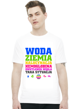 Woda Ziemia Halucynacja Dwutlenek Węgla Taka Sytuacja v2 (by Szymy.pl) - jasna męska