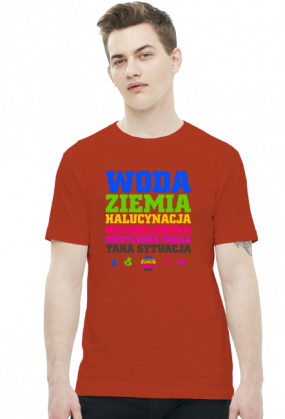 Woda Ziemia Halucynacja Dwutlenek Węgla Taka Sytuacja v2 (by Szymy.pl) - jasna męska