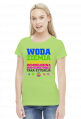 Woda Ziemia Halucynacja Dwutlenek Węgla Taka Sytuacja v2 (by Szymy.pl) - jasna damska