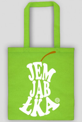Jem jabłka (#jedzjablka, #jedz jabłka) by Szymy.pl - torba