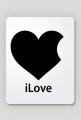 iLove - podkładka pod myszkę