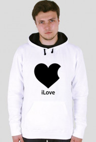 iLove - bluza z kapturem