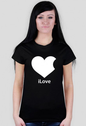 iLove - koszulka damska