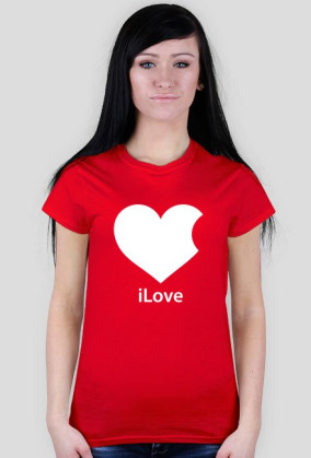 iLove - koszulka damska