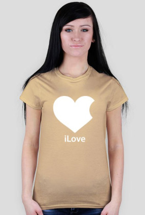 iLove - koszulka damska