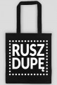 Motywująca torba. Rusz dupę. (ciemna)